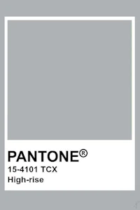 pantone tcx high rise grey